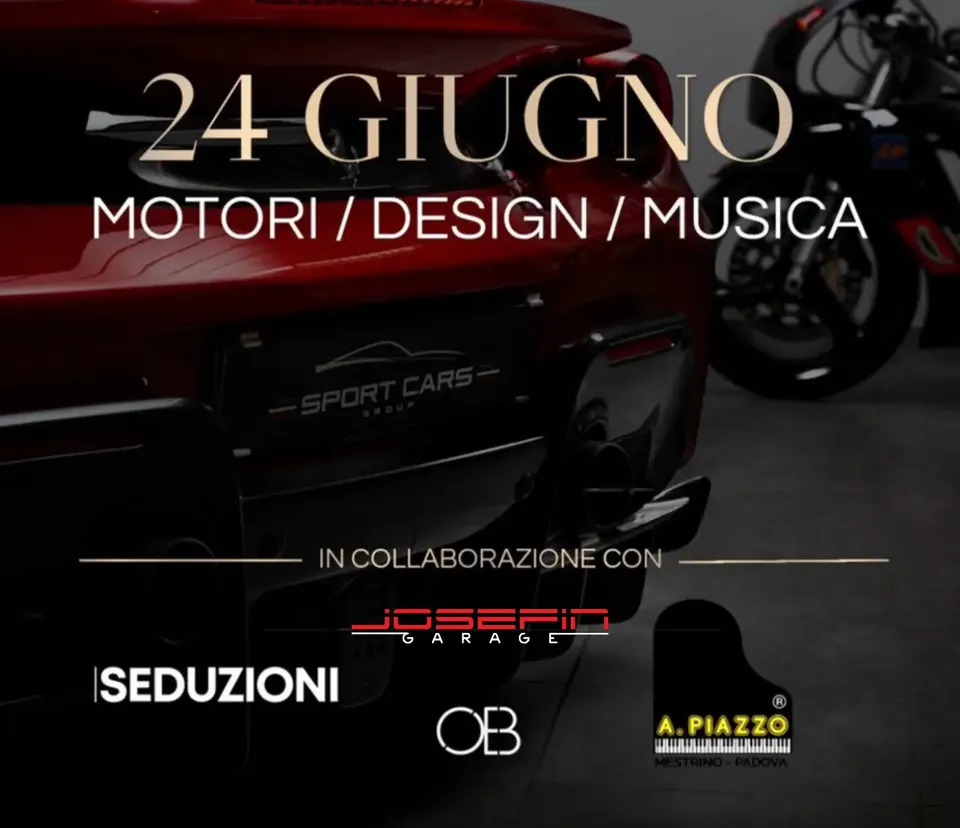 Motori, Design, Musica, 24 giugno 2026, Sport Cars Group